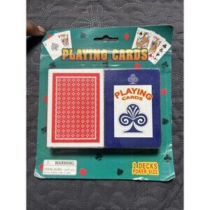 RARE Vintage 2005 Toy-O-Rama Poker Playing Cards 2 Decks New Sealed Home Gift